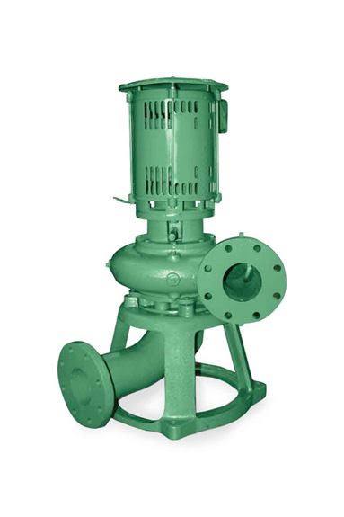 Deming 2x2x7 1 4x1 1 2 Dry Pit Solids Handling Vertical Mounted Sewage Pump 3.0 HP 3PH 1