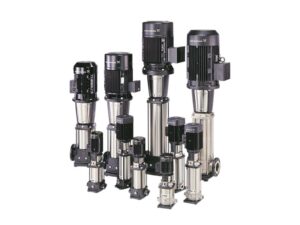 Inline multi stage pumps