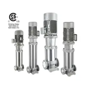 Vertical ultistage centrifugal pumps HMV