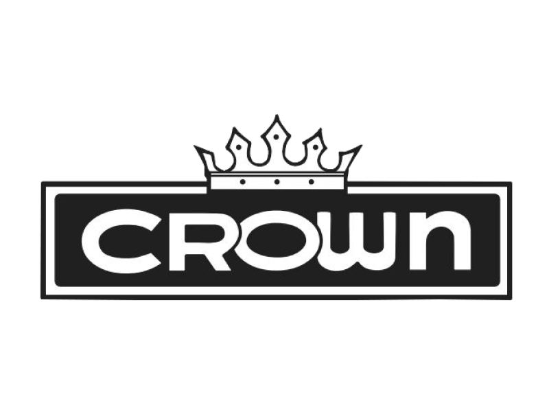 Crown Pump logo featuring a stylized crown.